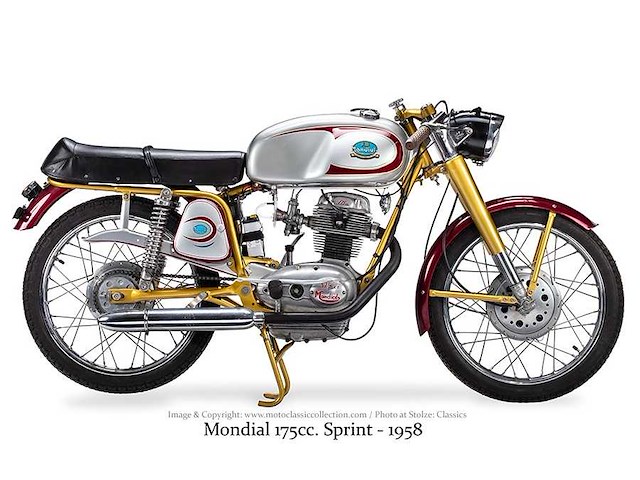 1958 mondial 175 sprint | italian classic motorcycle - afbeelding 13 van  38