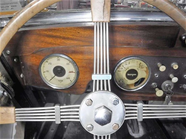 1958 morgan plus 4 convertible | british classic sports car - afbeelding 11 van  67