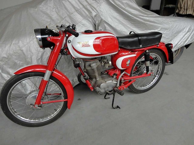1958 moto morini 125cc | italian classic motorcycle - afbeelding 2 van  8