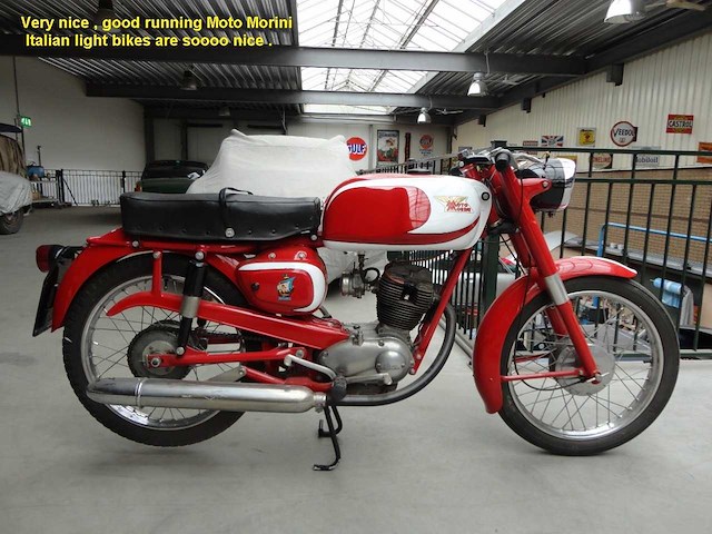 1958 moto morini 125cc | italian classic motorcycle - afbeelding 5 van  8
