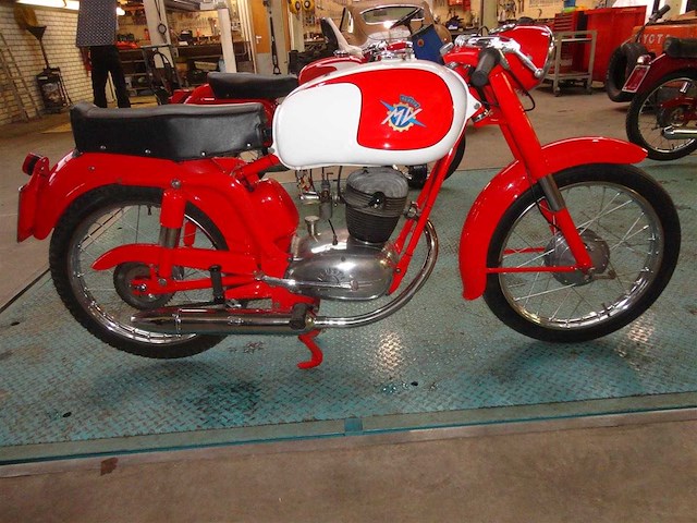 1958 mv agusta 125 sport | italian classic motorcycle - afbeelding 2 van  8