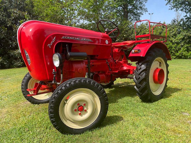 1958 porsche diesel junior 108 oldtimer tractor - afbeelding 4 van  70