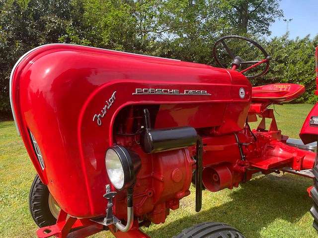 1958 porsche diesel junior 108 oldtimer tractor - afbeelding 7 van  70