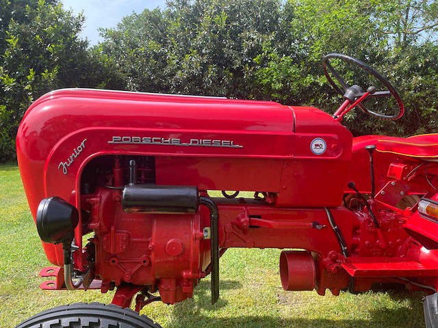 1958 porsche diesel junior 108 oldtimer tractor - afbeelding 8 van  70