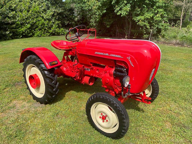 1958 porsche diesel junior 108 oldtimer tractor - afbeelding 48 van  70