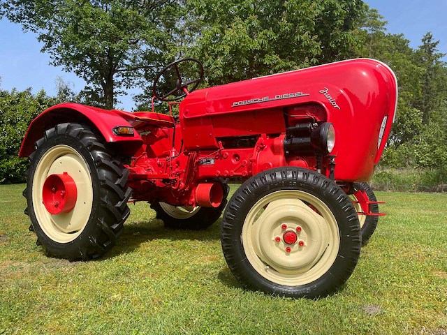 1958 porsche diesel junior 108 oldtimer tractor - afbeelding 51 van  70