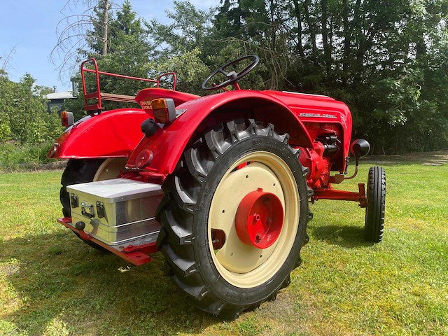 1958 porsche diesel junior 108 oldtimer tractor - afbeelding 55 van  70