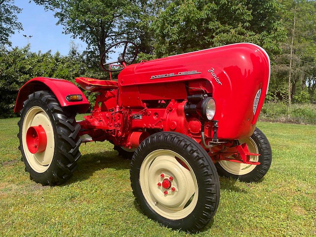 1958 porsche diesel junior 108 oldtimer tractor - afbeelding 69 van  70