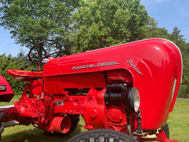 1958 porsche diesel junior 108 oldtimer tractor - afbeelding 39 van  72
