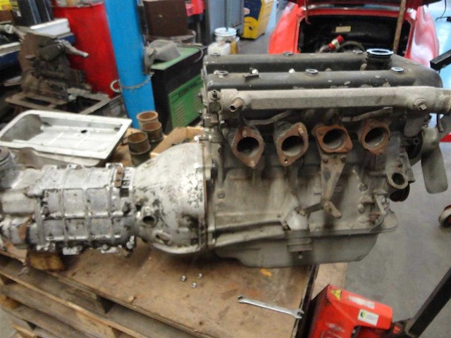 1959 alfa romeo 1300 veloce engine & gearbox | original italian classic drivetrain - afbeelding 4 van  8