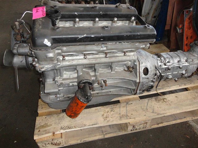 1959 alfa romeo 1300 veloce engine & gearbox | original italian classic drivetrain - afbeelding 7 van  8