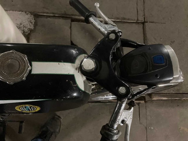 1959 beta bianchi black 50cc | italian classic moped - afbeelding 9 van  15