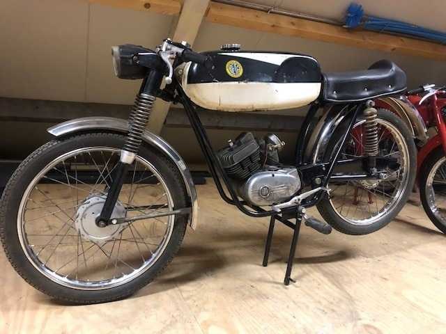1959 beta bianchi black 50cc | italian classic moped - afbeelding 6 van  15