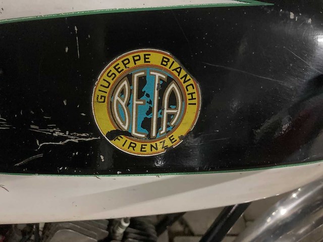 1959 beta bianchi black 50cc | italian classic moped - afbeelding 8 van  15