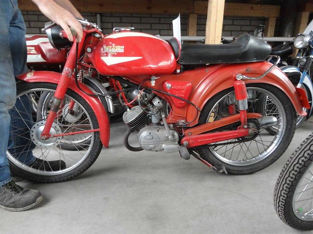 1959 bianchi falco sport 50cc | italian classic moped - afbeelding 4 van  12