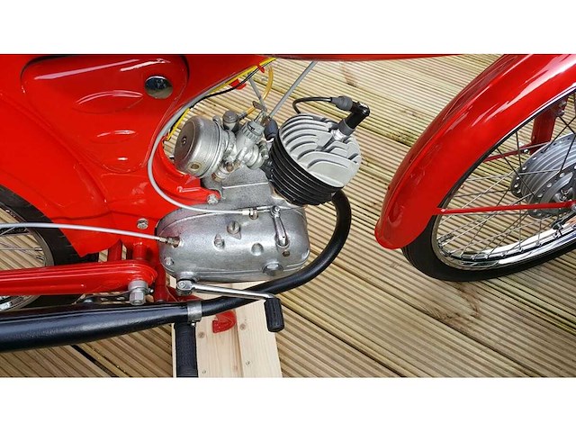 1959 bianchi gardena 71.5cc | italian classic moped - afbeelding 13 van  17