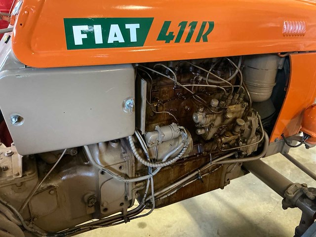 1959 fiat 411r oldtimer tractor - afbeelding 19 van  29