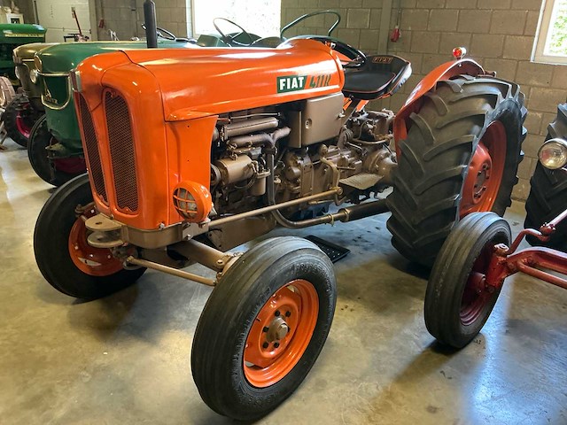 1959 fiat 411r oldtimer tractor - afbeelding 1 van  28