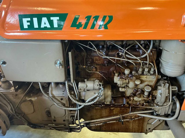 1959 fiat 411r oldtimer tractor - afbeelding 4 van  28