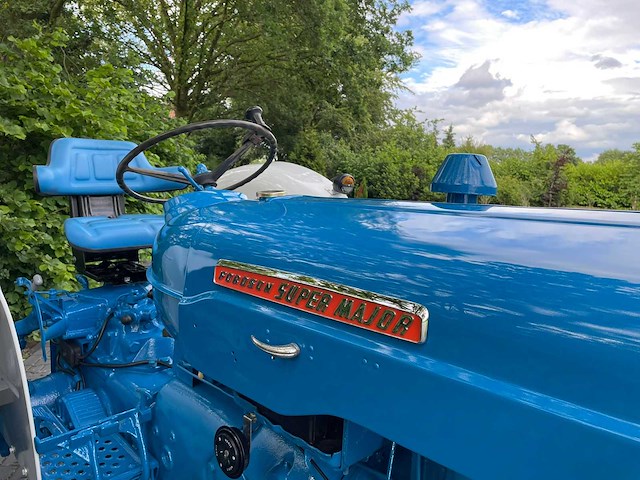 1959 fordson super major oldtimer tractor - afbeelding 17 van  72