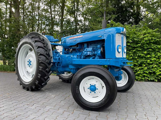 1959 fordson super major oldtimer tractor - afbeelding 12 van  72