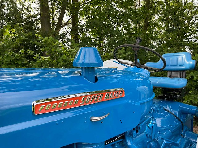 1959 fordson super major oldtimer tractor - afbeelding 48 van  72