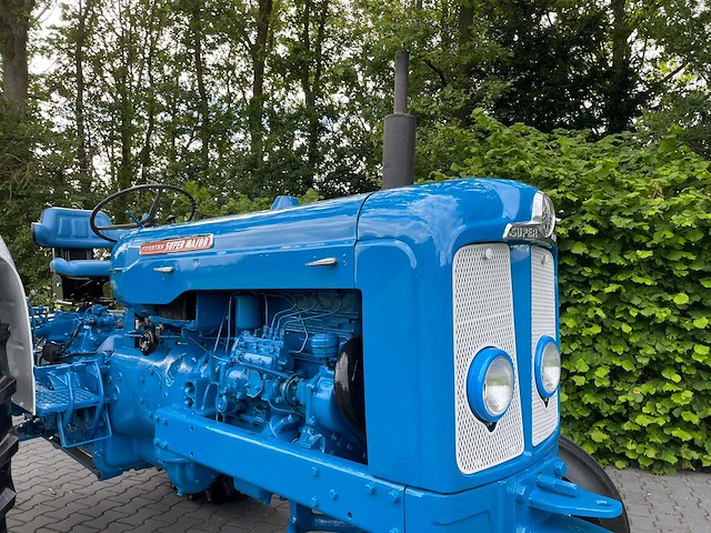 1959 fordson super major oldtimer tractor - afbeelding 61 van  72