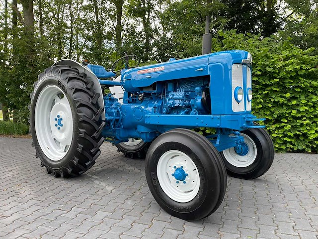 1959 fordson super major oldtimer tractor - afbeelding 71 van  72