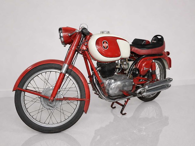 1959 gilera 175 rossa extra | italian classic motorcycle - afbeelding 1 van  6