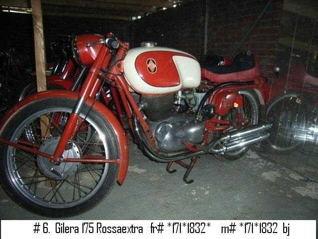 1959 gilera 175 rossa extra | italian classic motorcycle - afbeelding 2 van  6