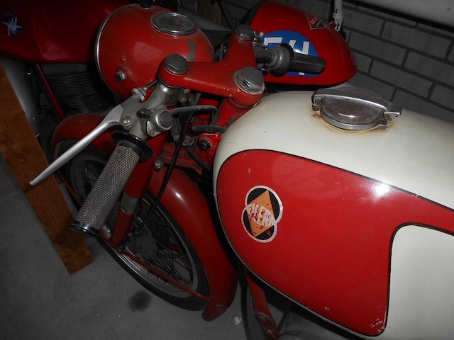 1959 gilera 175 rossa extra | italian classic motorcycle - afbeelding 3 van  6
