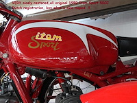 1959 itom sport 50cc | italian classic moped - afbeelding 3 van  9