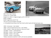 1959 mg a twin cam roadster | british classic sports car - afbeelding 7 van  71
