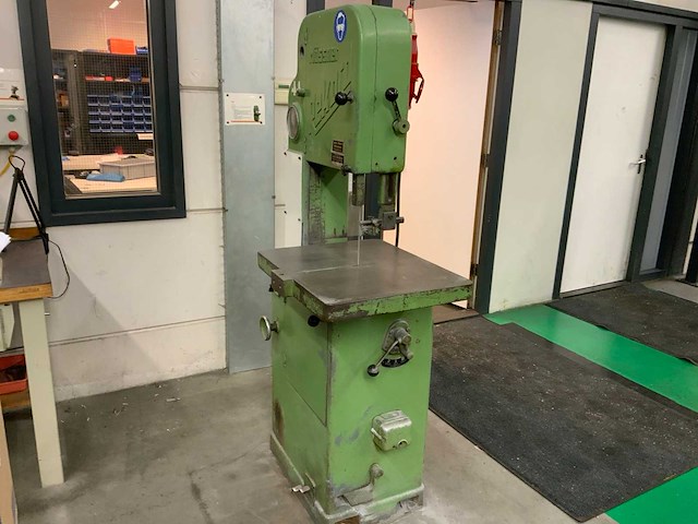 1959 mössner-rekord ssf/350 metalen horizontale bandzaagmachine - afbeelding 2 van  9