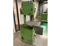 1959 mössner-rekord ssf/350 metalen horizontale bandzaagmachine - afbeelding 3 van  9