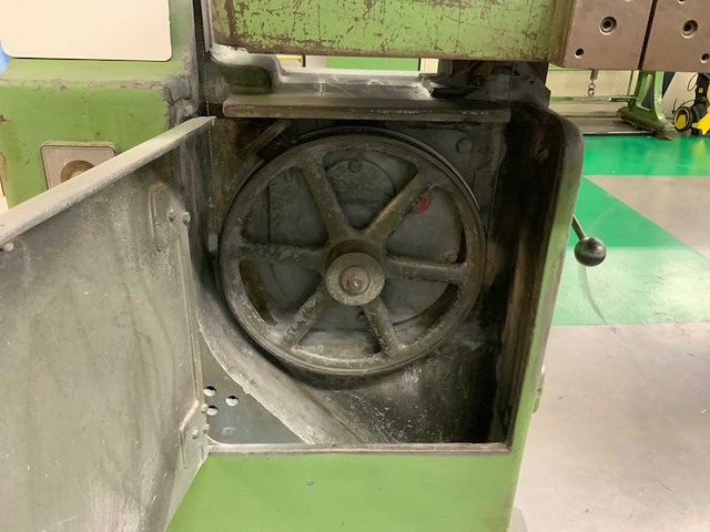 1959 mössner-rekord ssf/350 metalen horizontale bandzaagmachine - afbeelding 8 van  9