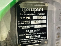 1959 peugeot coupe 203c oldtimer - afbeelding 6 van  14