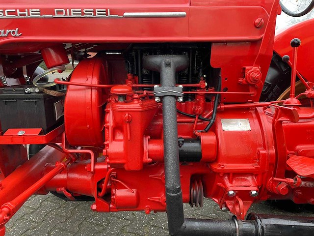 1959 porsche standard 218h oldtimer tractor - afbeelding 14 van  43