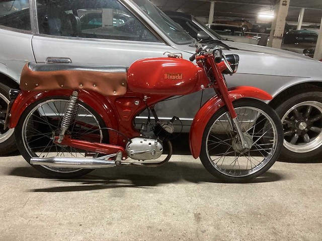 1960 bianchi turismo 50cc | italian classic moped - afbeelding 12 van  16