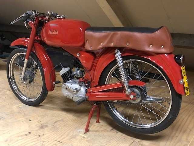 1960 bianchi turismo 50cc | italian classic moped - afbeelding 7 van  16
