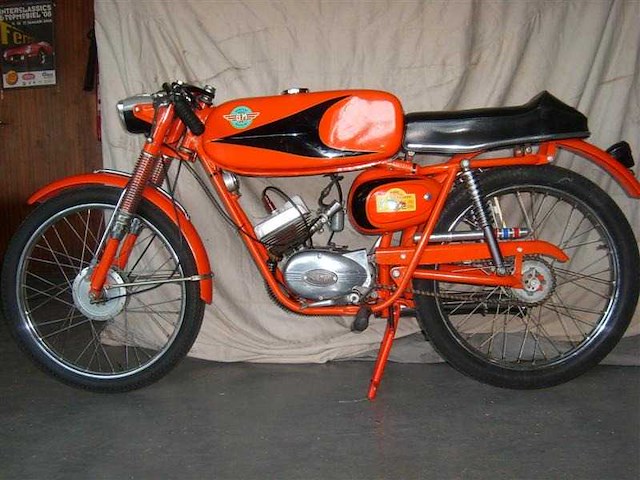 1960 b.m. 50cc moped | classic motorcycle - afbeelding 3 van  10