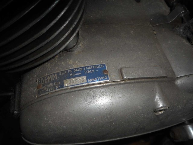 1960 demm 50cc moped #8 | italian classic moped - afbeelding 3 van  11