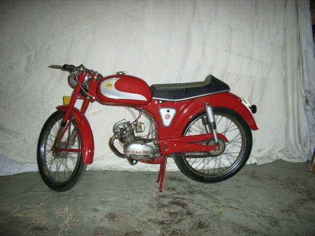 1960 demm 50cc moped #9 | italian classic moped - afbeelding 4 van  8