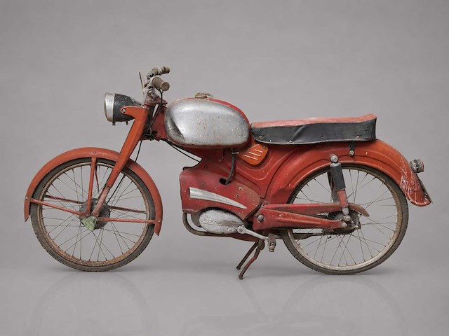 1960 demm 50cc restoration project | italian classic moped - afbeelding 1 van  9