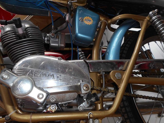 1960 demm dick-dick #10 50cc | italian classic moped - afbeelding 10 van  13