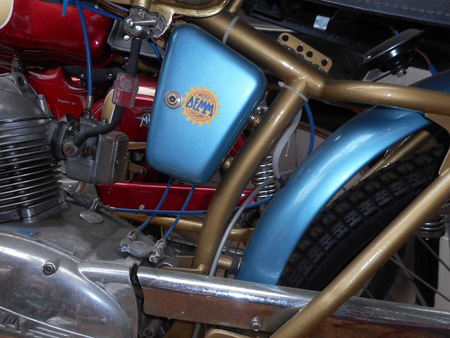 1960 demm dick-dick #10 50cc | italian classic moped - afbeelding 9 van  13