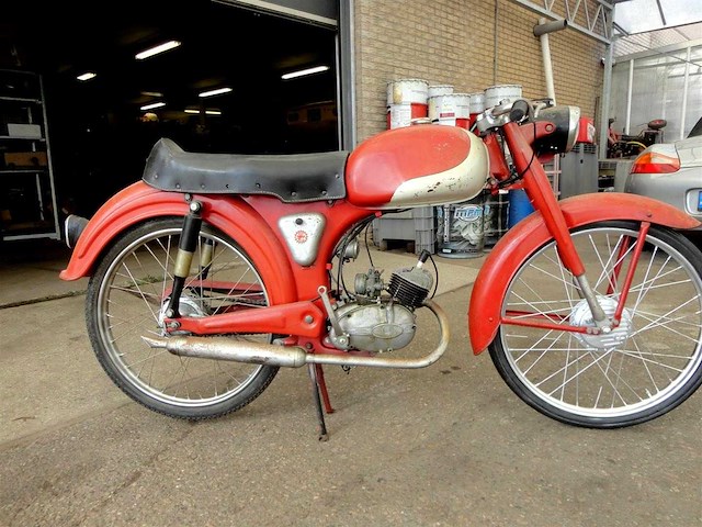 1960 demm dick-dick #9 50cc | italian classic moped - afbeelding 2 van  10