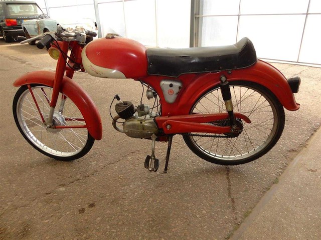 1960 demm dick-dick #9 50cc | italian classic moped - afbeelding 6 van  10