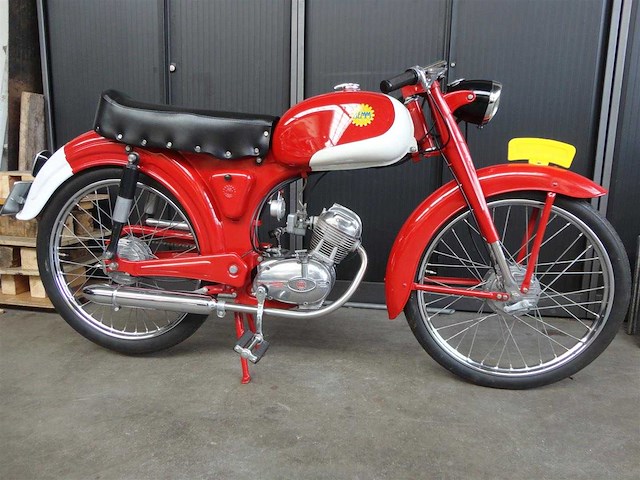 1960 demm sport 50cc 4-stroke | italian classic moped - afbeelding 10 van  15