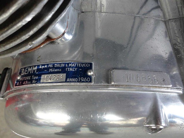 1960 demm sport 50cc 4-stroke | italian classic moped - afbeelding 8 van  15